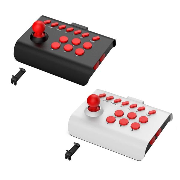 Konsollar 2.4G Kablosuz Kablolu Oyun Joystick Controller Arcade Console Rocker Dövüş Oyunu Joystick Switch PS4 PS5 Aksesuarları