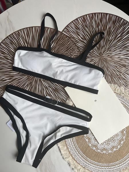 Paris Damen-Bikinis-Set, sexy, klassische Badeanzüge, Designer-Damen-Badeanzug, schwarz, modisch, Strand, Sommer, Badebekleidung, luxuriöse Kleidung, Damen-Bademode, Marke XL, Biquini