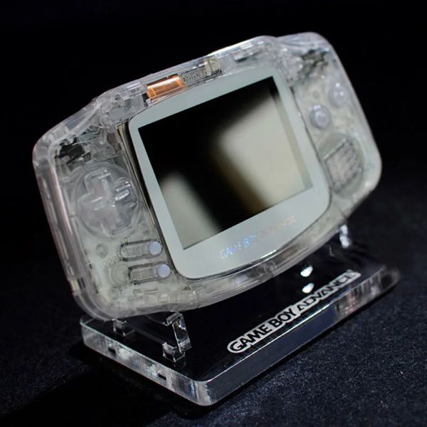 Standlar Nintendo GBA Şeffaf Taban GBC Ekran Stand Oyun Konsolu Masa Süsleri GameBoy El Taşıyıcı Tek Makine.