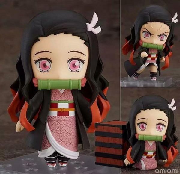 Kimetsu no Yaiba Nezuko Action Figure 1194 Model Toy Anime Nezuko Figurine Cute Toys 100mm Q11238626225