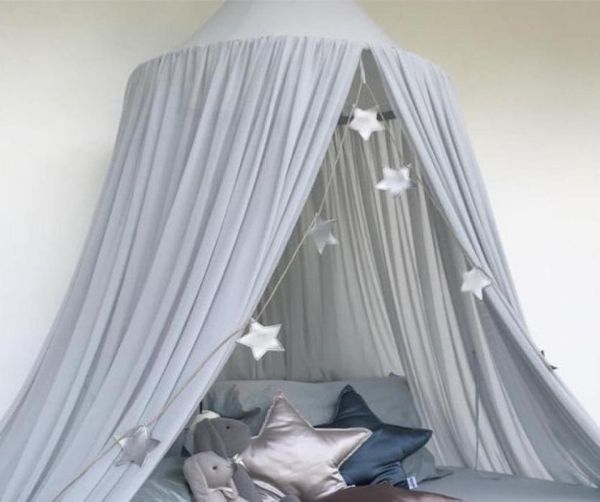 Детская кровать с балдахином, покрывало, москитная сетка, занавеска для кровати, постельное белье, купольная палатка, декор для комнаты, постельное белье, сетка2554793
