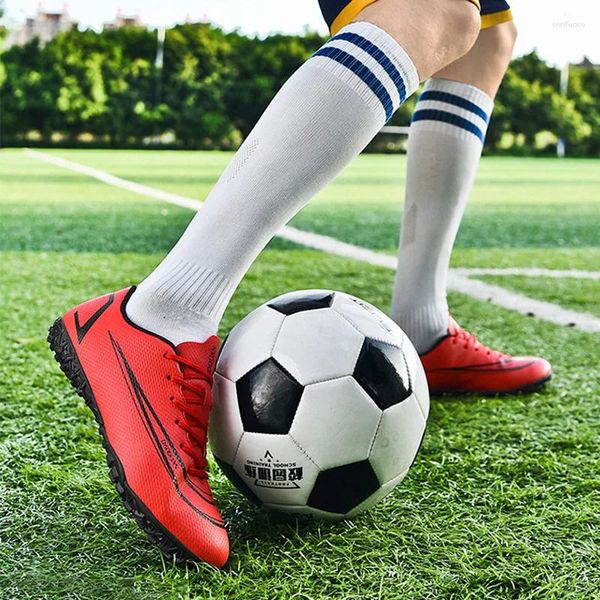 Sapatos de futebol americano dos homens 2024 moda casual meninos esportes turf tênis marca masculina futsal calçados crianças botas