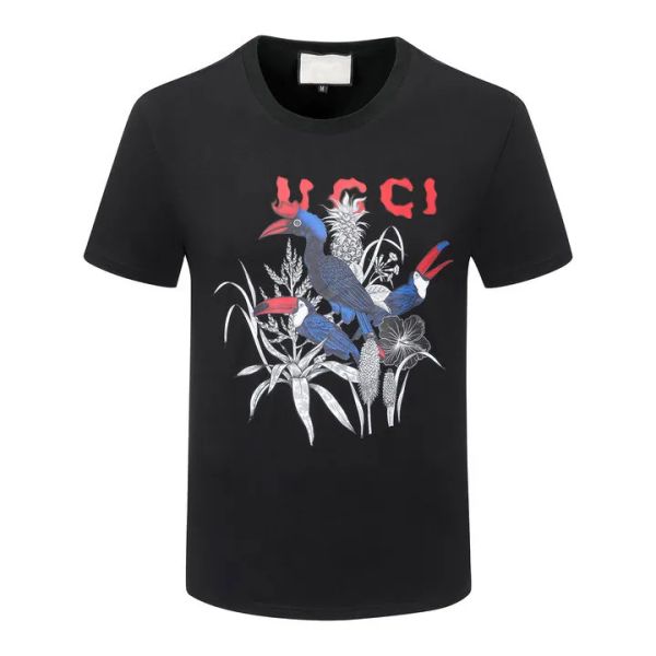 Designer masculino tshirt luxo masculino e feminino marca t camisa em torno do pescoço verão manga curta tee lazer ao ar livre moda puro algodão carta gato impressão amante vestido