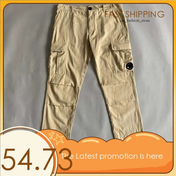 entreprise cp pants Pantsmens Hosen Neueste Garment Dyed Cargo Hose One Lens Pocket Hose Outdoor Herren Taktische Hose Lose Trainingsanzug Größe 824