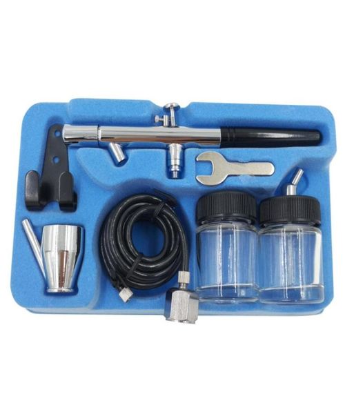 Chegada nova BT128 22CC Precision DualAction Siphon Feed Airbrush Kit com mangueira de aerógrafo de 5 pés 7971823