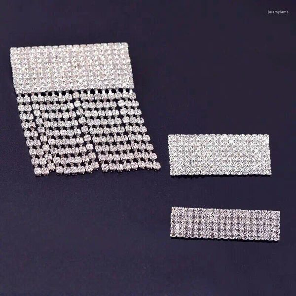 Broches moda strass cristal borla corrente para mulheres homens casamento nupcial terno festa geometria buquê broche pino