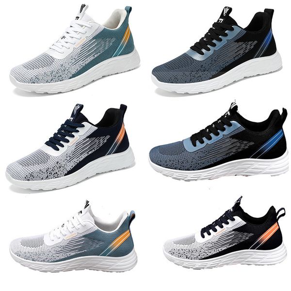 2024 scarpe da uomo nuove primavera scarpe sportive traspiranti all'ingrosso vendite dal vivo maschili scarpe casual con suola morbida 42