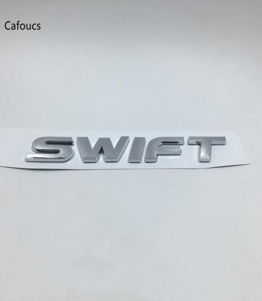 Per gli accessori Suzuki Swift Car Rear Trunk Emblem Letters Targhetta adesiva Auto Tail Badge Decalcomanie8920150