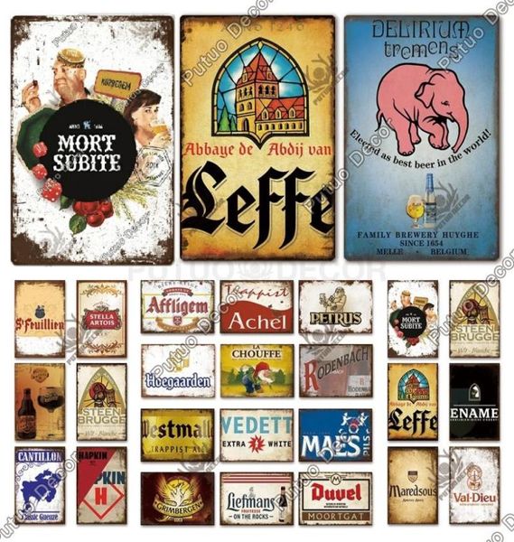 Klassische Metall Eisen Malerei Poster Zeichen Vintage Plaque Bier Marke Zinn Zeichen Strand Bar Pub Dekor Platte Personalisierte Retro Artware6490937