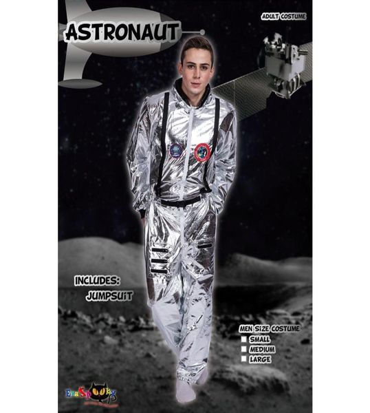 Männer Astronaut Cosplay Anzüge Raum Halloween Kleidung Frauen Kostüme Party Kleidung3644501