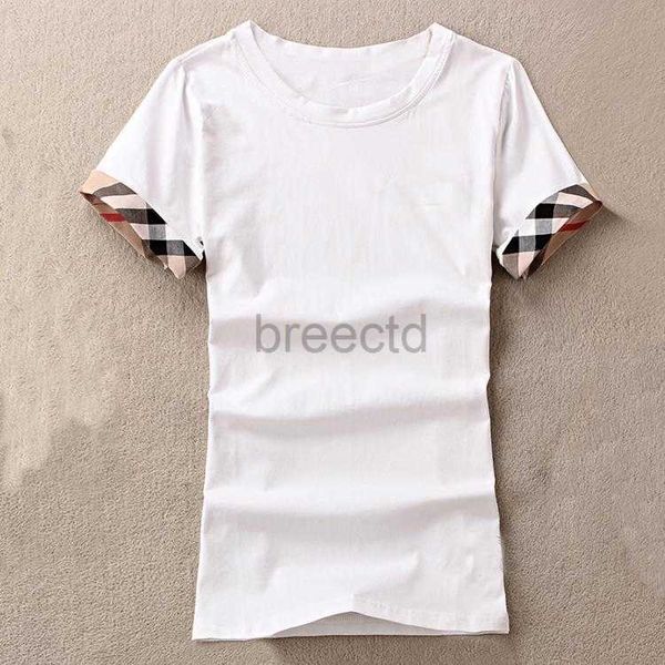 Брендовые мужские футболки, новые женские рубашки, тонкие хлопковые женские футболки с короткими рукавами, женские тонкие белые чистые топы, размер футболки 240304