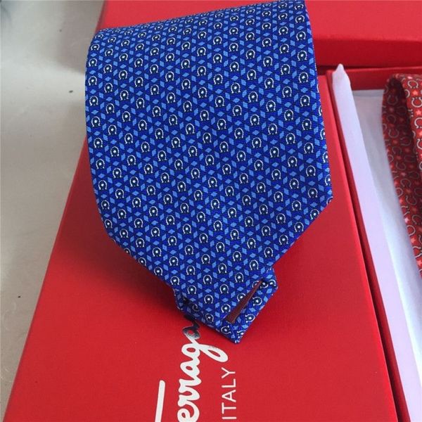 Neue 8 cm Herrenkrawatte Marke Seidenkrawatte Box für Bow Krawatten Hochzeit Büro und Geschenk ties236w