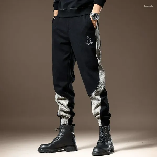 Pantaloni da uomo Pantaloni sportivi da uomo Sport Pantaloni da sudore maschili Pantaloni slim Harem Articoli elastici atletici in stile coreano Y2k