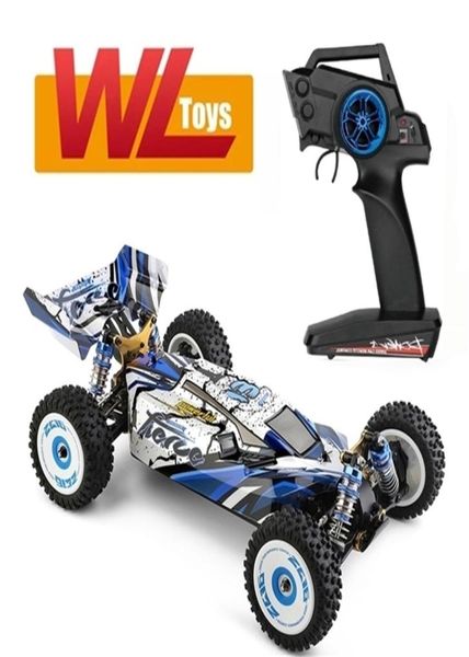 WLTOYS 124017124016 V2 Fırçasız Motor RTR 112 24G 4WD 75kmh RC Araç Araçları Metal Şasi Off Yol Makinesi Modeli 2202183628038