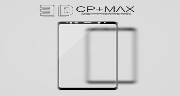 Nillkin Для Samsung Galaxy Note 9 Защитная пленка для экрана полностью покрытая 3D CP Max 9H 033mm для Samsung Note 9 закаленное стекло3096420