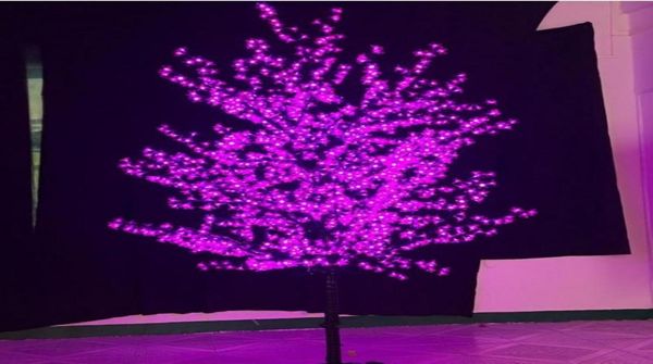 18M6ft blauer LED-Kirschblütenbaum im Freien, Garten, Weg, Urlaub, Weihnachten, Neujahr, Licht, Hochzeit, Dekoration1262020