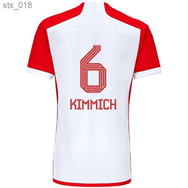 Camisas de futebol camisas de futebol SANE 2023 2024 camisa de futebol MUSIALA GORETZKA GNABRY BAYERNS camisa de futebol homens crianças kits fãs jogador setsH243501