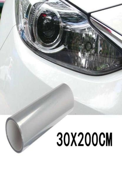 30cm carro transparente luz protetor filme pára-choques capa pintura proteção farol película protetora vinil roll7785016