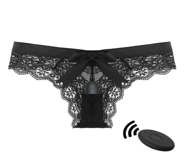 Calcinha vibratória de 10 velocidades, controle remoto sem fio, recarregável, vibrador de bala, roupa íntima para mulheres, brinquedo sexy2751057