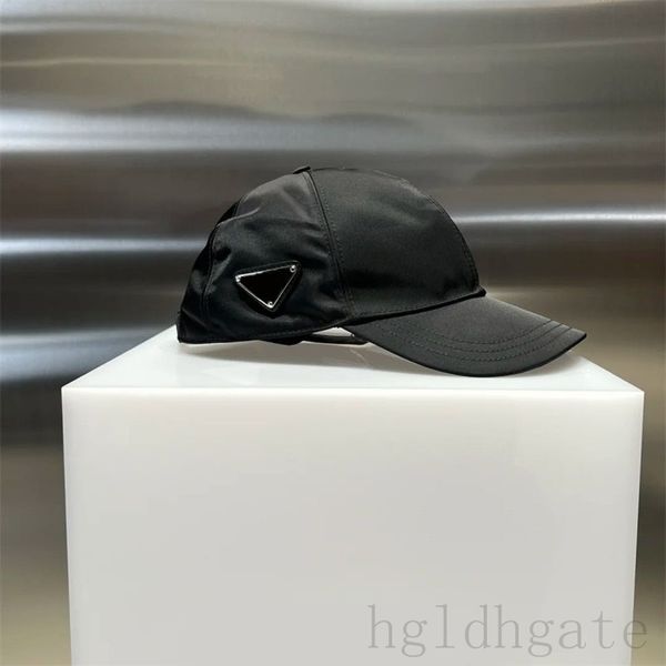 Lüks Beyzbol Şapkası Üçgen Casquette Tasarımcı Lady Moda Aksesuarları için Caps Re Nylon Cappello Klasik Mektup Fişli Şapkalar Ücretsiz Boyutu Dayanıklı Güzel PJ033 G4