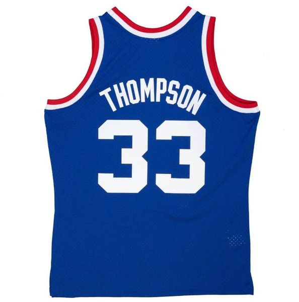 Genähte Basketballtrikots David Thompson 1975-76 Mesh Hardwoods klassisches Retro-Trikot Herren Damen Jugend S-6XL