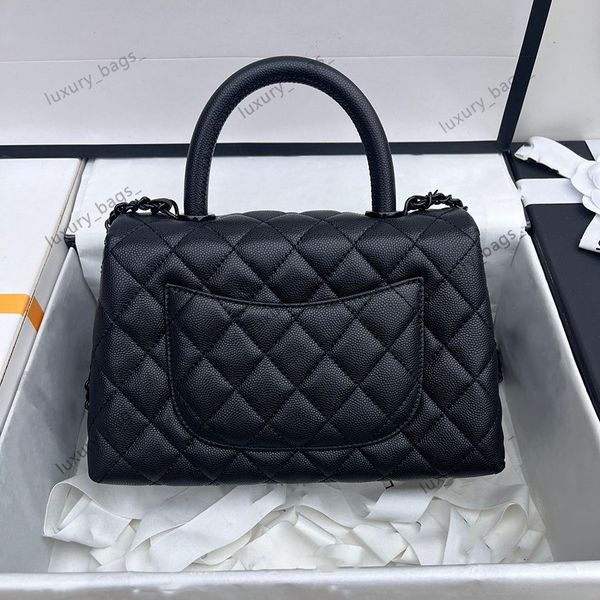 10A Tasche Designer-Taschen, luxuriöse Damen-Handtasche, klassische Umhängetasche, Schultertasche aus Kaviar-Rindsleder, Business-Damen, lässig, Marke, Einkaufsbrieftasche, Kette, Geldbörse, Tragetasche