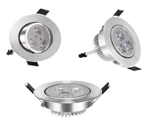 4 PCS coolwarm branco 3 W Downlight LED giratório Recesso Luz de Teto Spotlight Driver Da Lâmpada 110V3225766