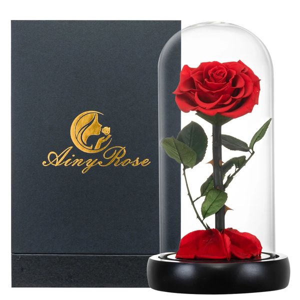 Geschenke für Mama Die Schöne und das Biest Ewige Rose Muttertag Frische Blumen Frauen Sie 240223