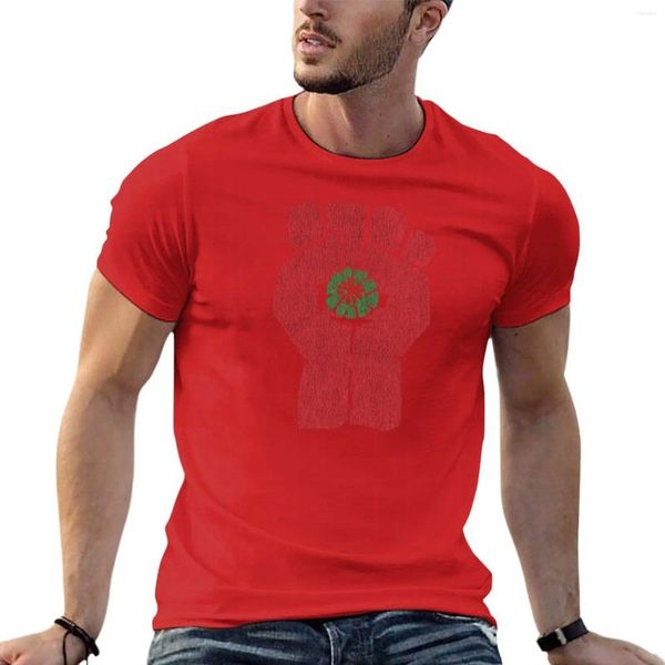 Erkek Polos Gonzo Yumruk T-Shirt Yaz Tops Spor Hayranları Anime artı Boyutlar Büyük ve Uzun Tişörtler Erkekler İçin