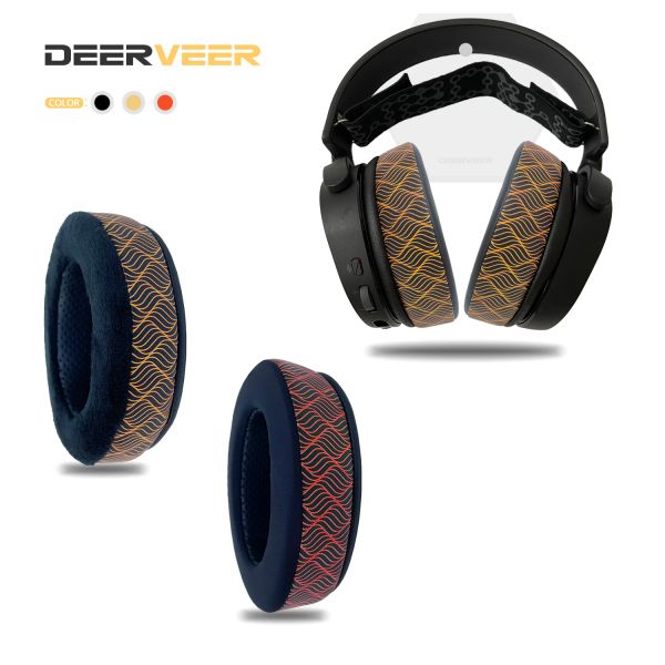 Aksesuarlar Deerveer Yedek Earpad Steelseries için Arctis 3 5 Kulaklık Kaldırıcı Bellek Köpük Yastıkları Kafa Bandı