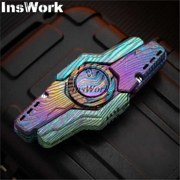 Beyblade Metal Fusion Cursore magnetico Punta del dito Giroscopio Metallo Antistress Giocattoli EDC Cool Fidgets Spinner Giocattoli magnetici Metal Slider Fidget L240304