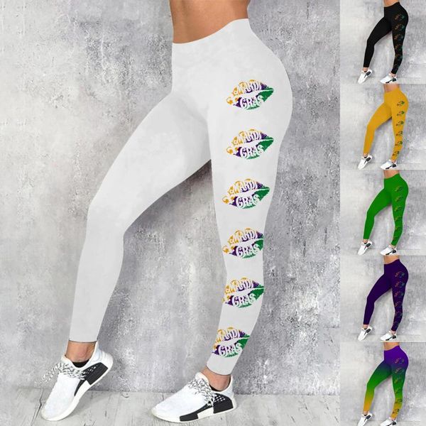 Leggings da donna per donna, allenamento alla moda, stampa, pantaloni a blocchi di colore, pantaloni da jogging semplici, morbidi ed elasticizzati, basic