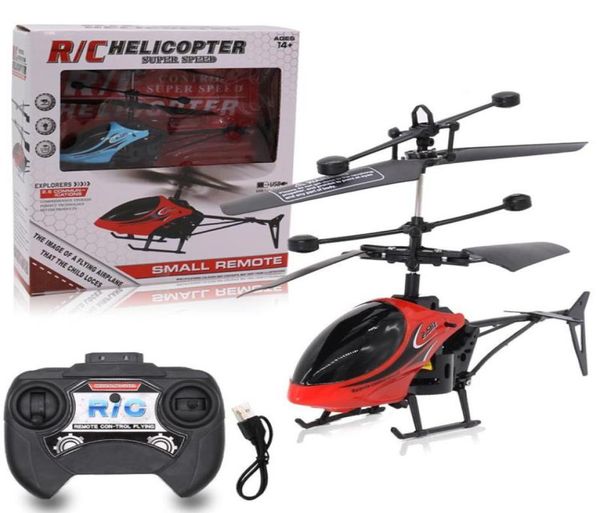 Micro 2CH Rc Летающий вертолет Радио Пульт дистанционного управления Самолет для детей Электрическая игрушка9664998