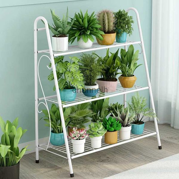 Altri edifici da giardino Scaffale per piante Scaffale in ferro multistrato Home Moderno e minimalista Supporto per fiori Scarpiera multifunzione Solido durevole YQ240304