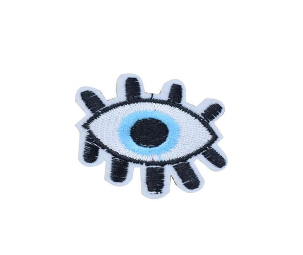 10 pçs remendos de olhos dos desenhos animados para sacos de roupas ferro em transferência applique remendo para crianças jeans diy costurar no bordado badge1422802