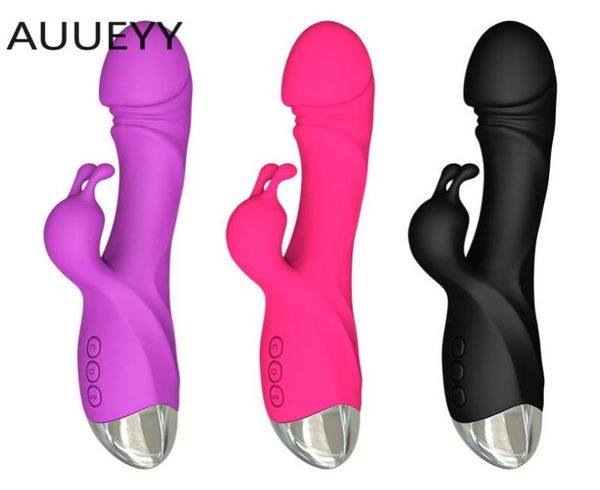 Massagem recarregável realista vibrador gspot coelho varinha para mulheres clitóris estimulador vibrador carga usb brinquedos sexuais para w8307266