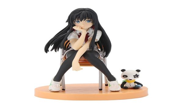 Enfeites de carro anime menina pvc material bonito pele de pêssego meu adolescente comédia romântica decoração automóvel para yukino t2001172286088