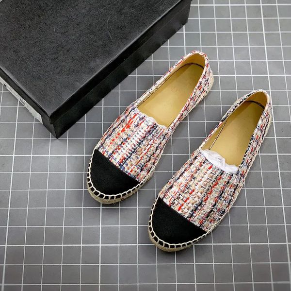 Designer plana sapatos casuais mulher slide sapato ao ar livre tênis alpercatas luxo mocassins boné toe pescador sapato de lona