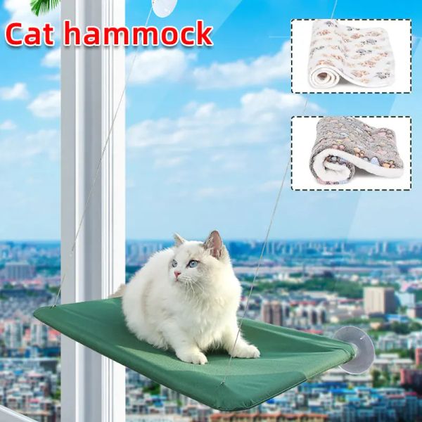 Tappetini Carino Appeso Letto per Gatti Pet Cat Amaca Antenna Gatti Letto Gattino Struttura da Arrampicata Finestra Soleggiata Sedile Nido Cuscinetto 20kg Accessori per Animali Domestici