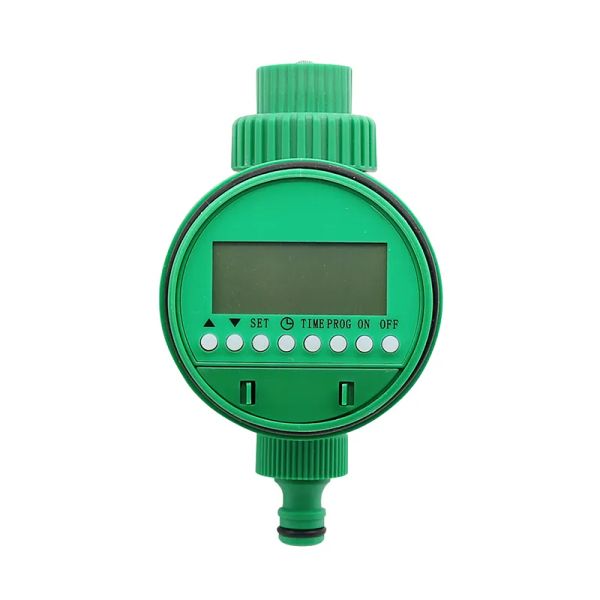 Timer Automatische elektronische LCD-Anzeige Home Solenoid Vae Wassertimer Gartenpflanze Bewässerung Timer Bewässerungssteuerungssystem 1 Stk