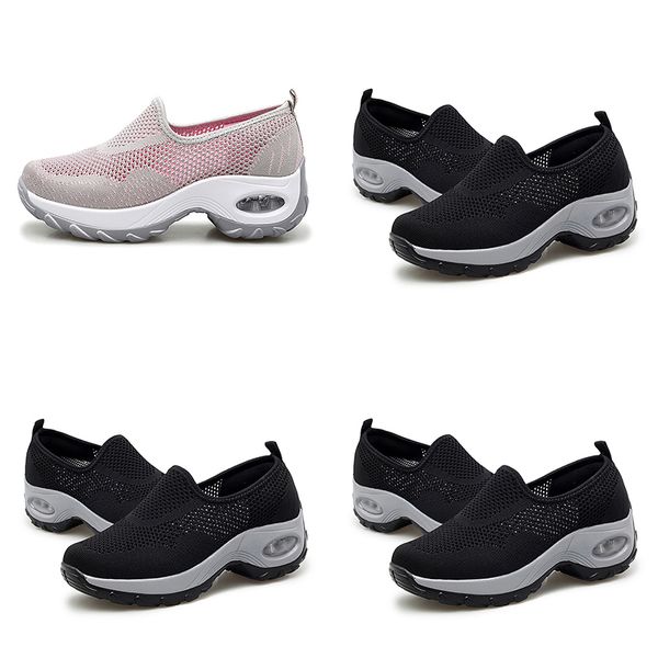 Мужские кроссовки с сеткой, дышащие уличные классические черные, белые мягкие кроссовки для бега, ходьбы, теннисные туфли, Calzado GAI 089