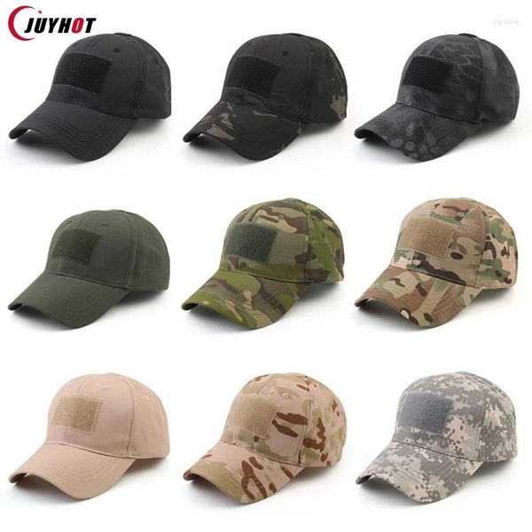 Bandanas Militär-Baseballkappen, Tarnung, taktischer Outdoor-Soldat, Kampf, Paintball, verstellbarer Sommer-Sonnenhut mit Snapback