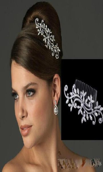 Moderni gioielli in cristallo Copricapo da sposa Accessori da sposa Bastoncini per capelli da sposa per la festa Brillante In magazzino6998778