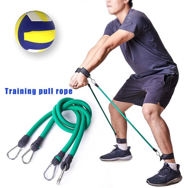 Allenatore per cintura con fascia di resistenza per l'allenamento di pallavolo Previene un movimento eccessivo del braccio verso l'alto Set di cinture elastiche Allenatore per meccanici 240301