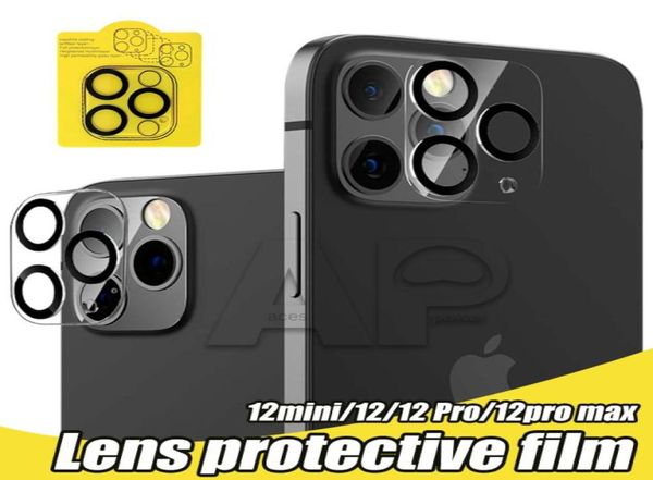 Proteggi schermo per fotocamera per Iphone 12 mini 11 Pro Max X XS XR Vetro temperato a copertura totale4996174