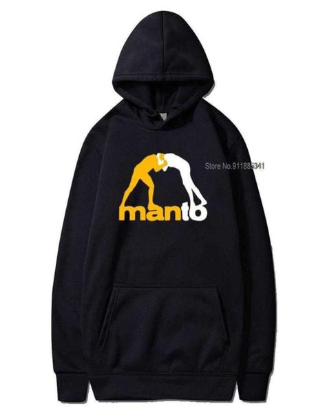 Men039s Hoodies Sweatshirts New MANTO Brazilian Jiu Jitsu Martialer Arter Men039s Black Hoodies Größe S5XL Fashion New Hoode8617234