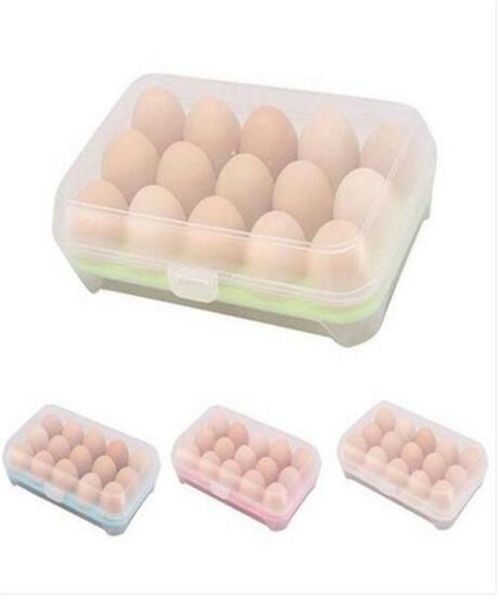 Ящик для хранения яиц в холодильнике, 15 держателей для яиц, ящики для хранения, организация хранения на кухне7458070