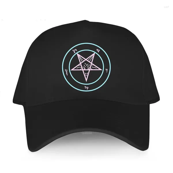 Ball Caps Mode Baseball Cap Yawawe Luxus Mann Hüte Pastell Goth Lucifer Zeichen Teenager Casual Einstellbar Sommer Stil Frauen hut