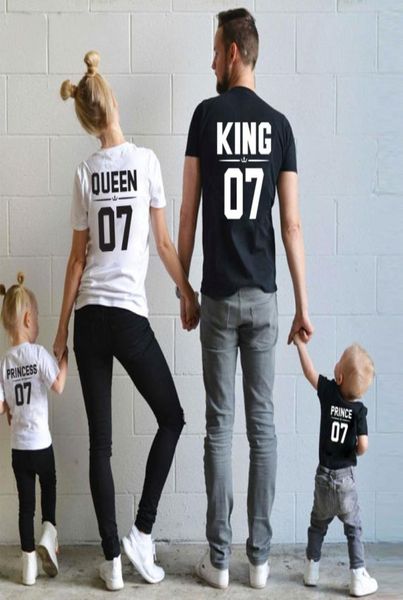 Mommy Me Kleidung Prinzessin Kleid Mutter und Tochter Familie passende Outfits sieht T-Shirt Papa Mama Baby Mädchen Kleidung2155293 aus