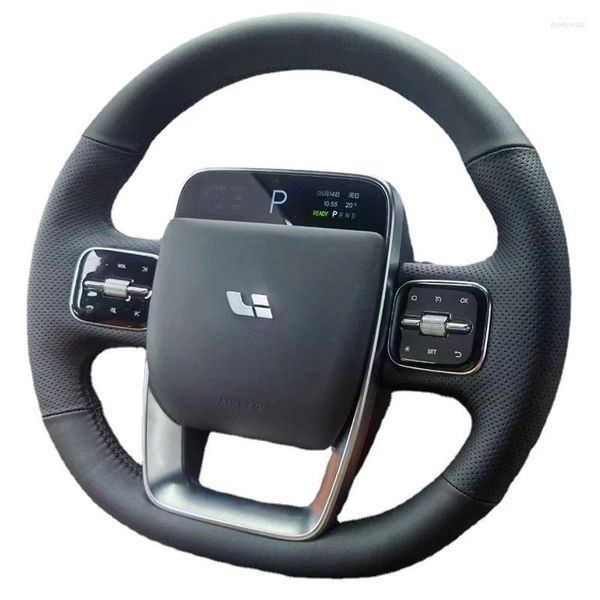 Coprivolante Coprivolante cucito a mano in pelle scamosciata personalizzata privata per auto Li Xiang Leading Ideal ONE L7 L9 19-23